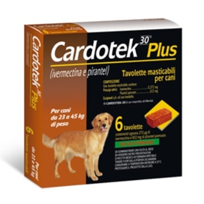 CARDOTEK PLUS X 6 TAV 272 mcg.